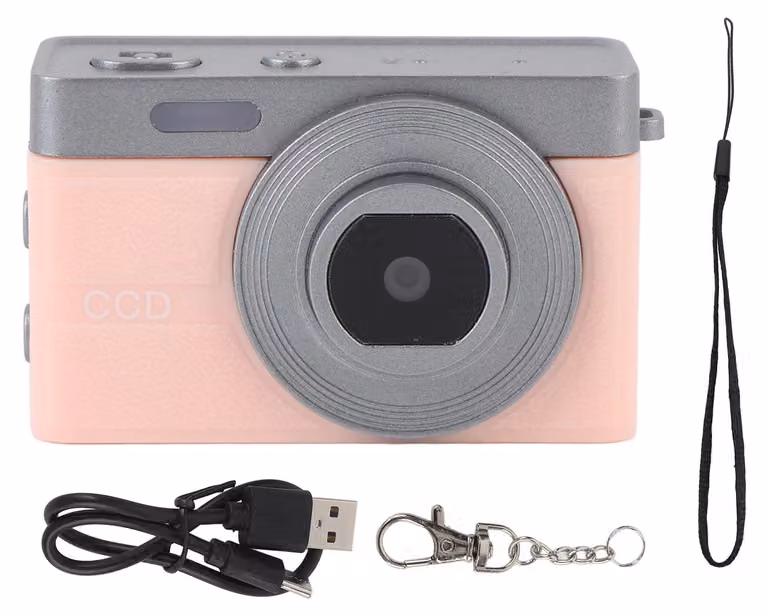 Telecamera miniaturizzata ad alta definizione 1080p, video digitale, campus universitario, leggera, compatta, per Pink