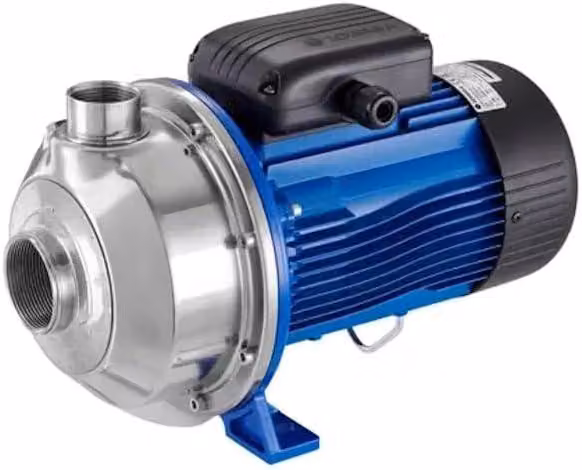 Pompa per acqua, 0,75 kW, acciaio inossidabile 304, portata fino a 6 m³/h, monofase, 220 V