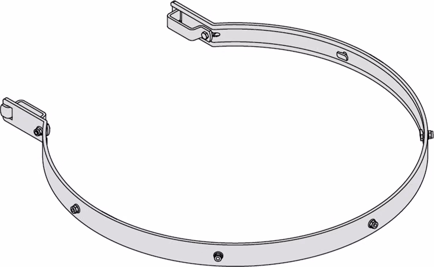 Anello di protezione posteriore Hymer in alluminio