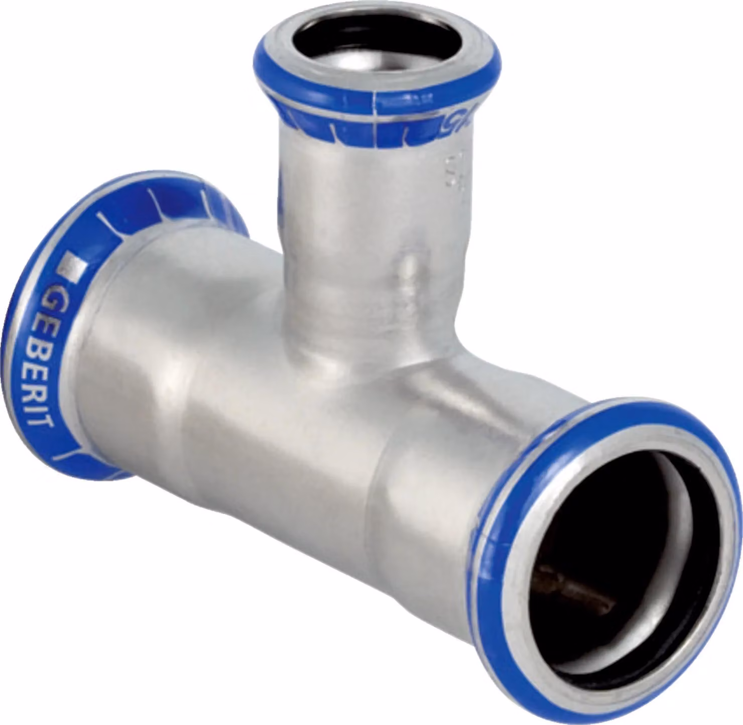 Geberit 31245 Mapress acciaio inox pezzo a T ridotto
