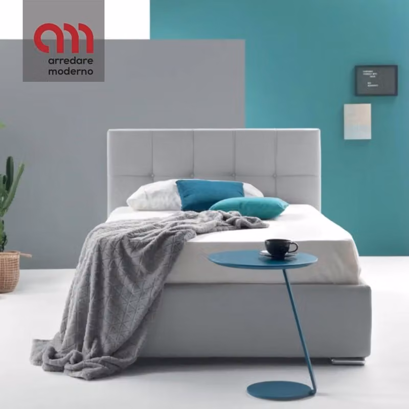 Letto Malika Ergogreen singolo contenitore