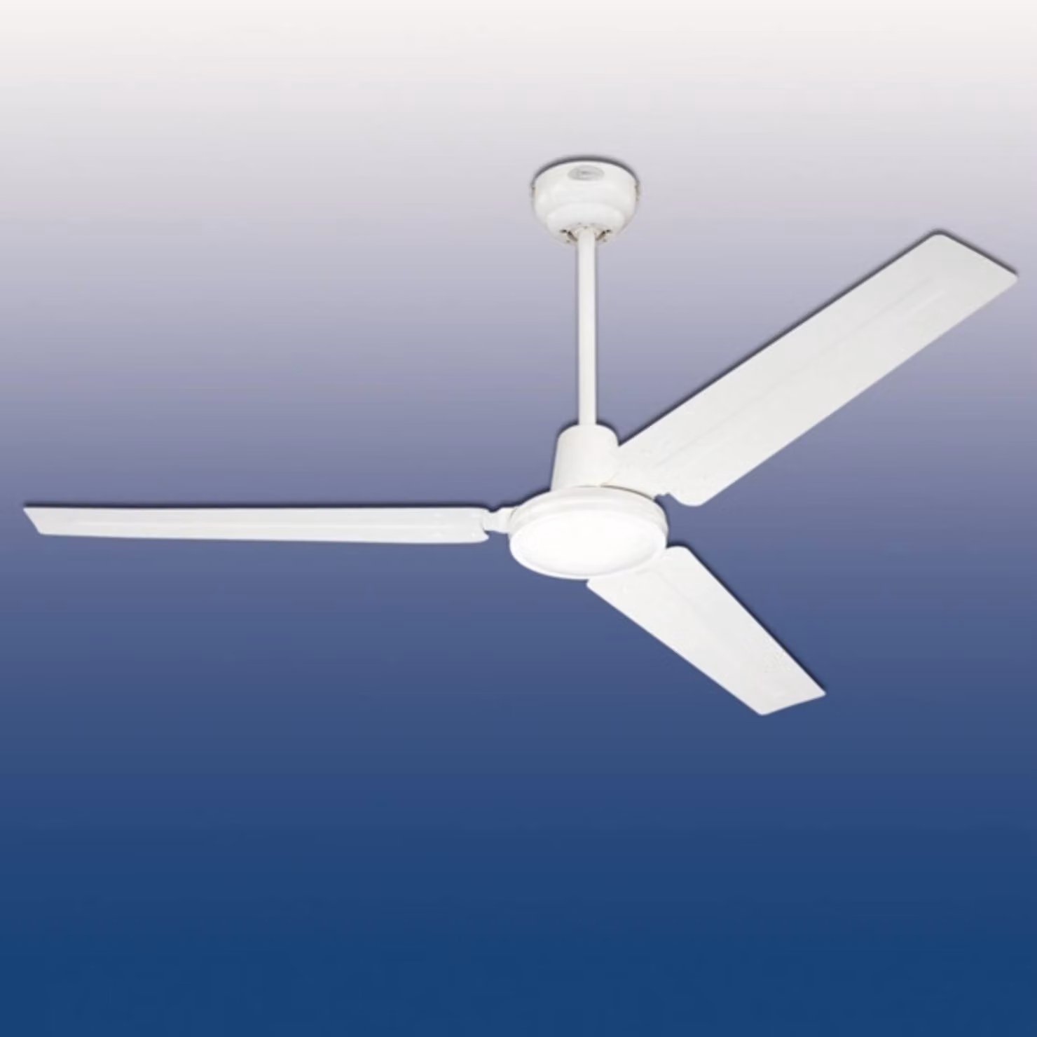 Westinghouse Ventilatore da soffitto Industrial, bianco, silenzioso, Ø 142 cm Industrial, Bianco / Opale, Soggiorno / Sala da pranzo