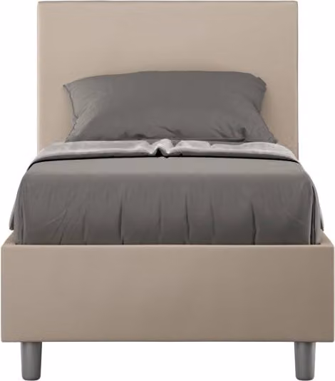 Letto Singolo 80x210 cm con Rete Adele Tortora