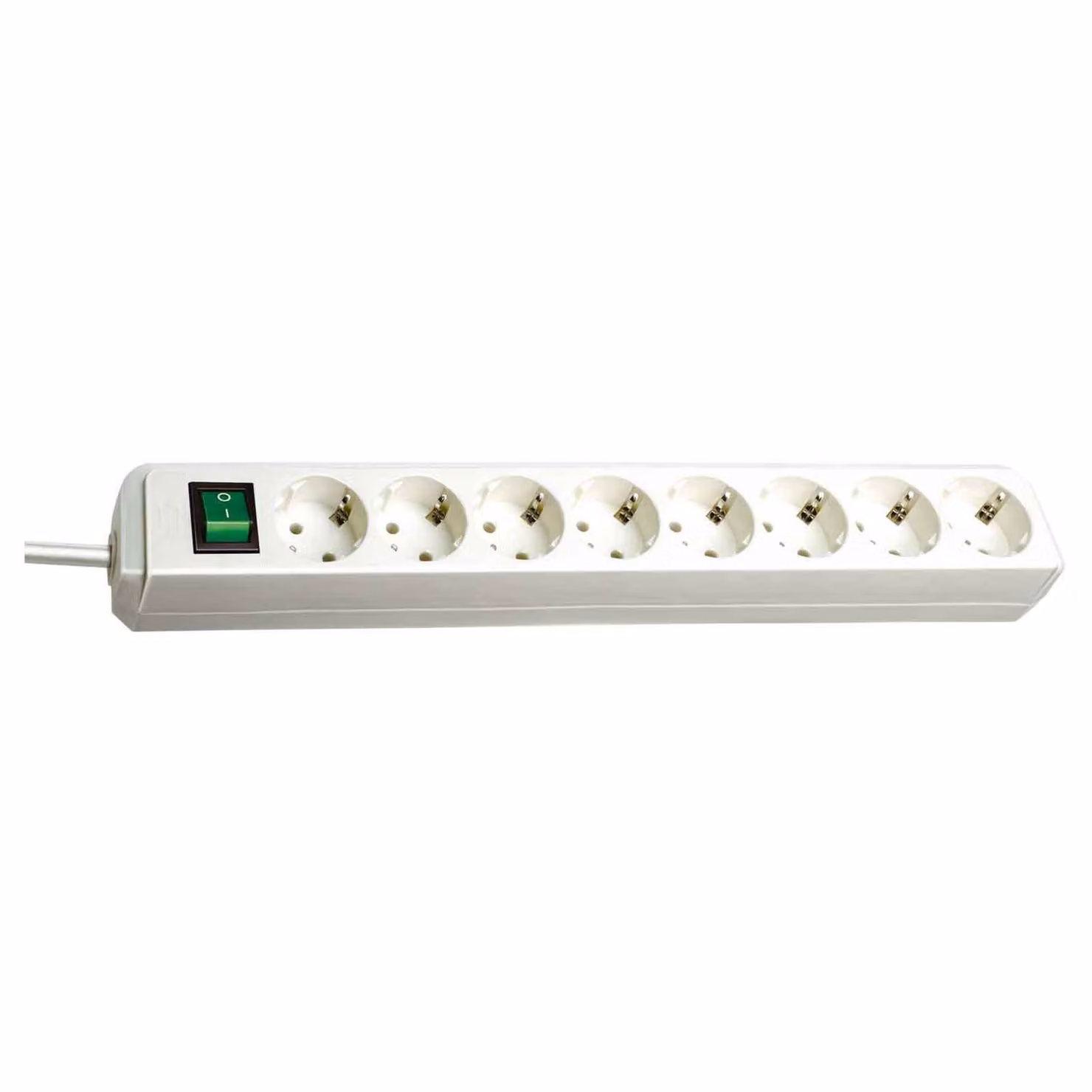 brennenstuhl Steckdosenleiste "Eco-Line", 8-fach, weiá