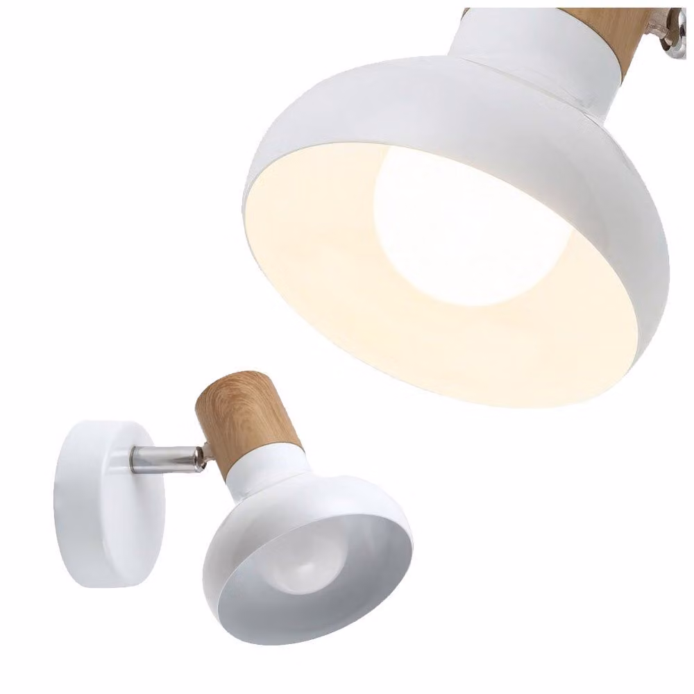 Lampada da parete mobile E14 bianco Holly 5943 Rabalux