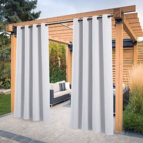 Supporti per pergola con isolamento termico e protezione dalla luce, 2 pezzi, 132 x 243 cm