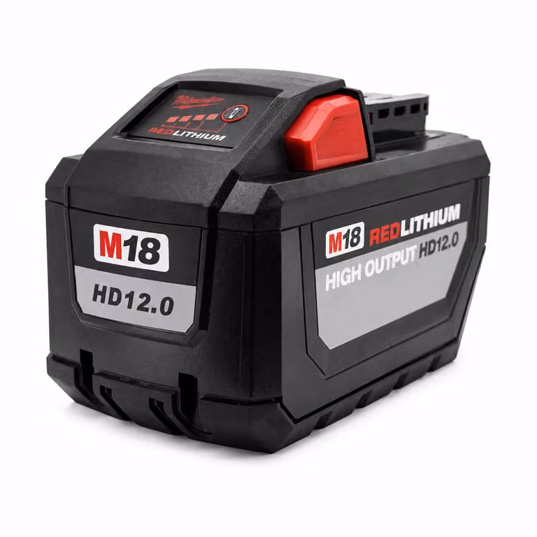 Milwaukee M18 HB12 Batteria originale 18V 12,0Ah – Batteria per utensili REDLITHIUM ad alta capacità – 4932464260