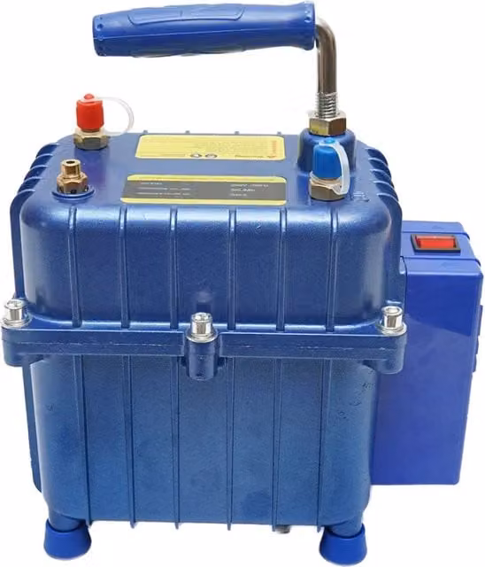 Pompa per vuoto multifunzionale Breckner per impianti di refrigerazione, 36 l/min, 220 V, Blu – 1
