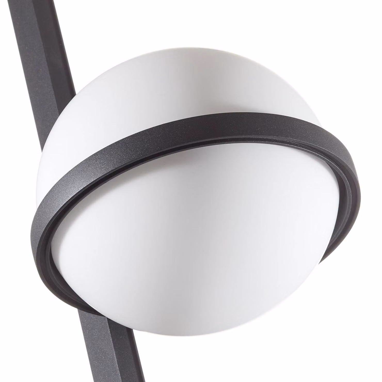 Vibia Applique da parete a LED Palma, dimmerabile, Nero, Soggiorno / Sala da pranzo, Alluminio, Moderno, Applique a LED
