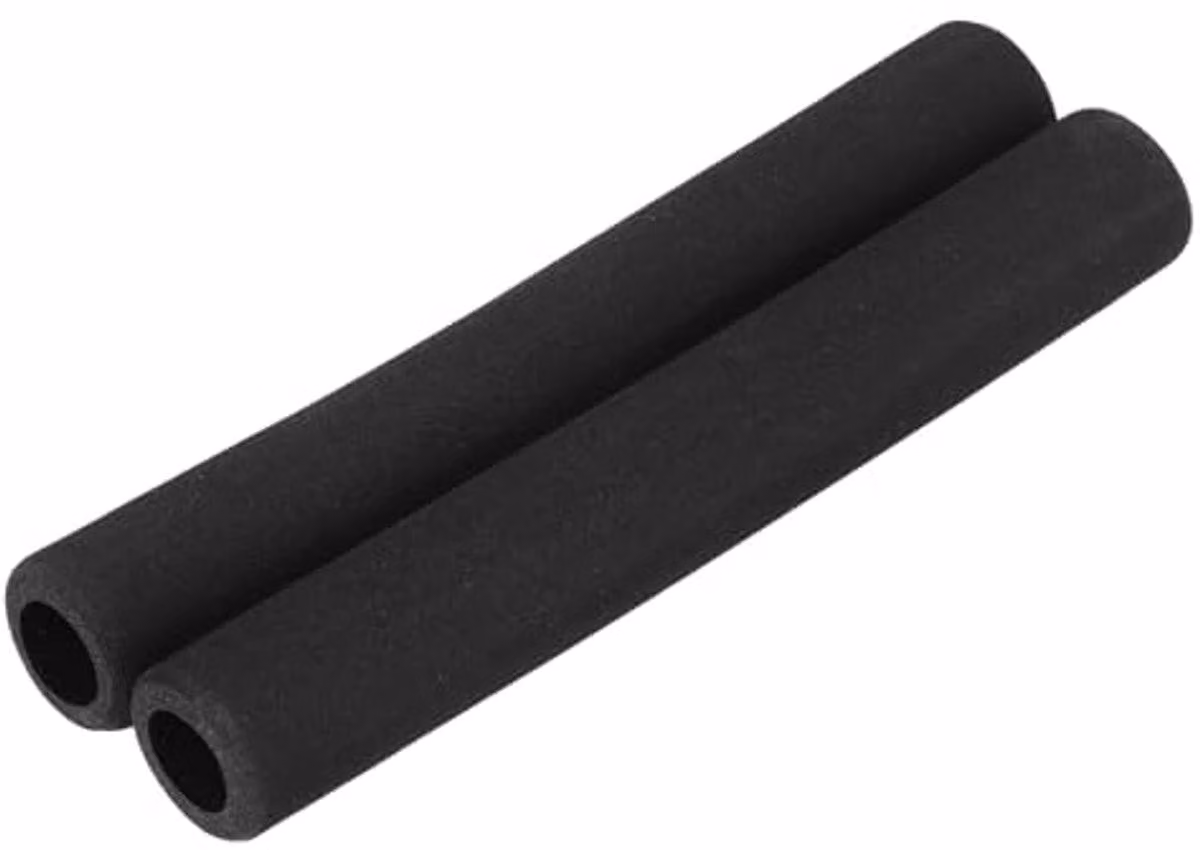 Confezione da 2 tubi isolanti in schiuma, diametro interno 18 mm, diametro esterno 28 mm, lunghezza 200 mm - tubo flessibile in schiuma per isolamento e protezione