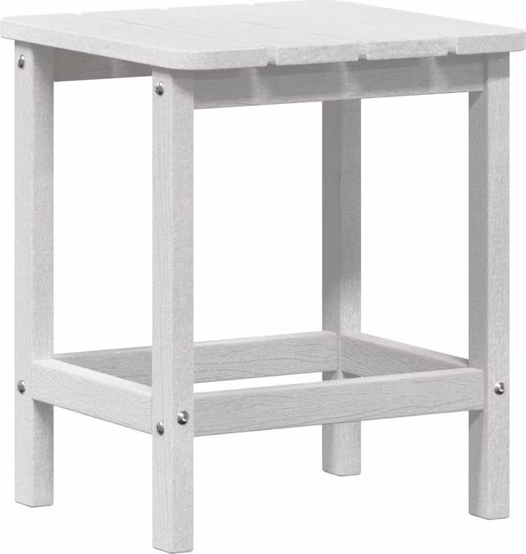 Tavolo laterale Bianco 38 x 38 x 46 cm Polietilene