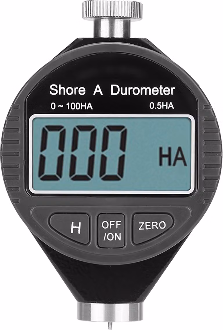 Misuratore di durezza per pneumatici, display digitale 100HD LCD tipo A, tester di durezza, per gomma a gel di silice