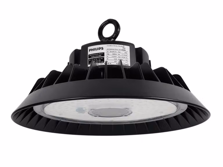 Industriale LED High Bay UFO 150W 4000K 22500lm IP65 per magazzino hall
