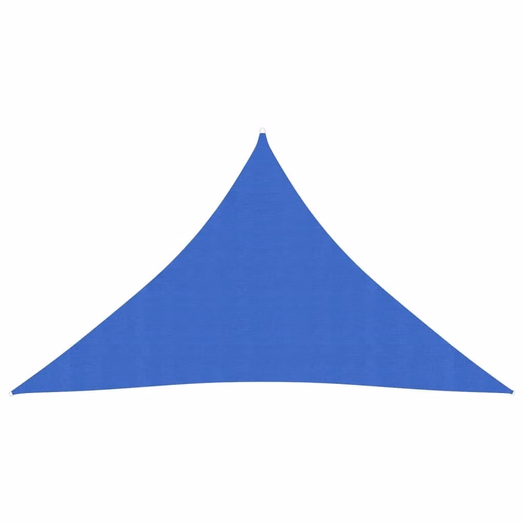 Tenda da sole Living Store, 160 g/m², blu, dimensioni 3,5x3,5x4,9 m, realizzata in HDPE