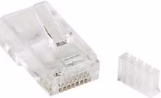 Terminale connettore modulare RJ45 CAT6 Startech.Com trasparente CRJ45C6SOL50
