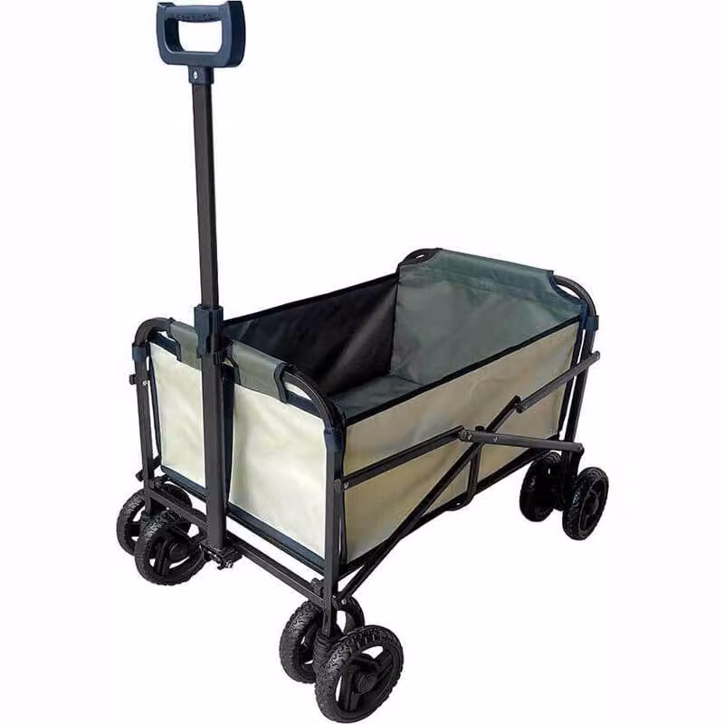 OA carretto beige/verde oliva 77x53x92cm