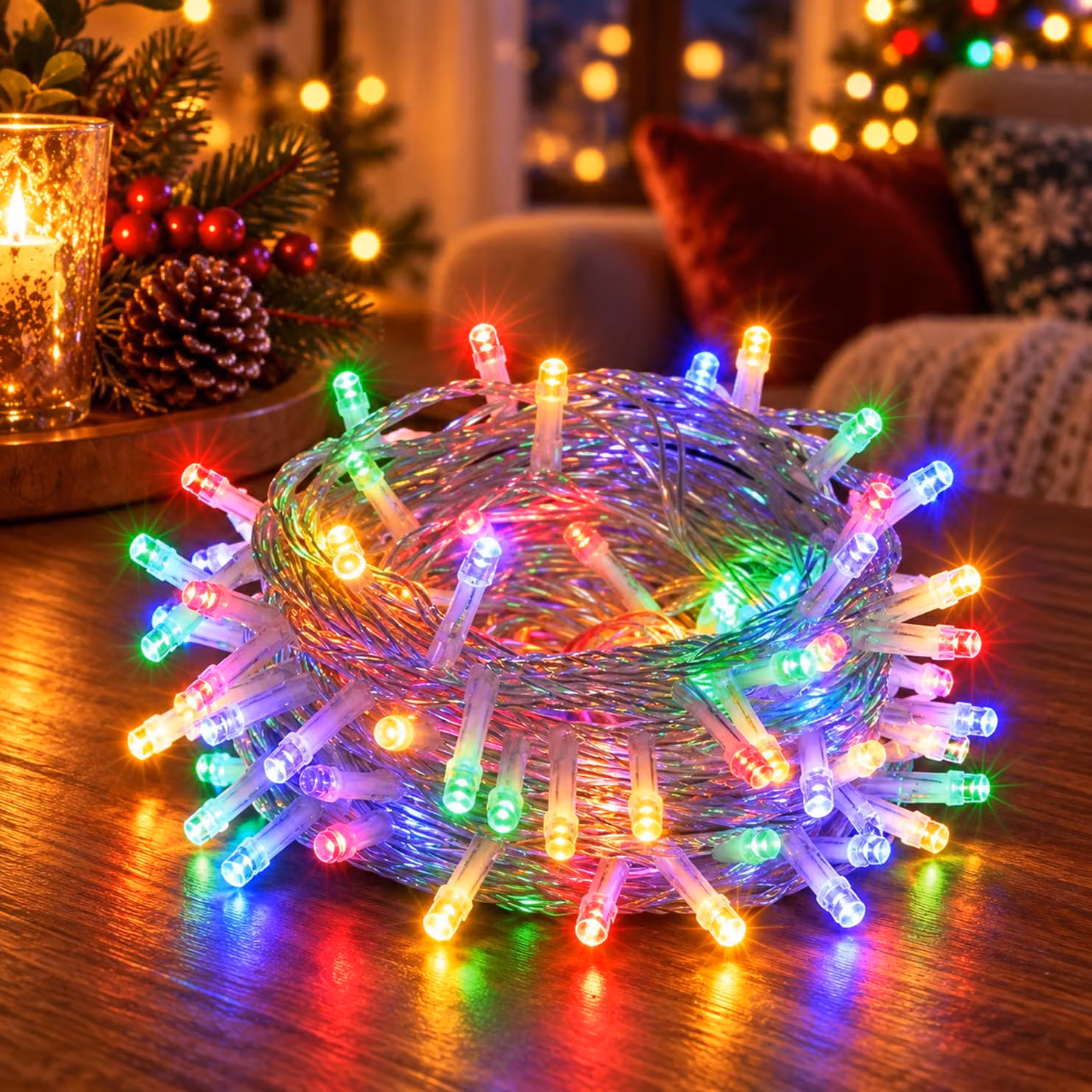 20M 200LEDs 8 modalità di luci fiabesche potenza, timer, funzione di memoria, LED Natale luci fiabesche festa decorazione luce albero di Natale illuminazione giardino, colorato