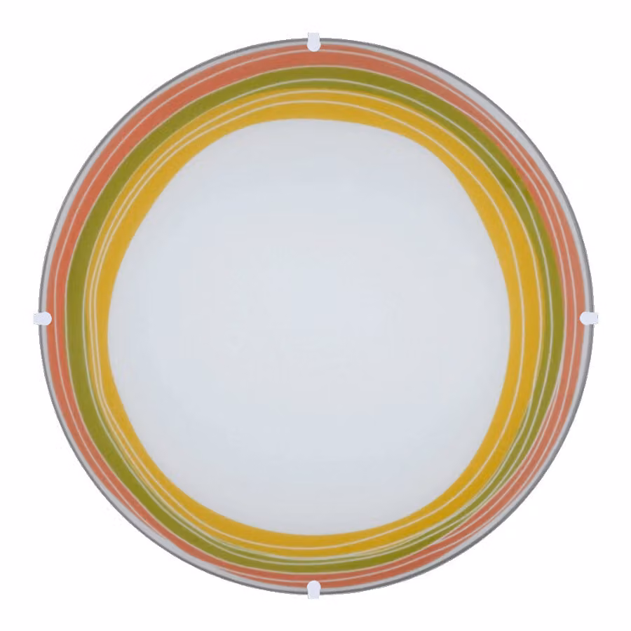 Plafoniera OZZY 2xE27/40W, vetro Ø400, dimmerabile