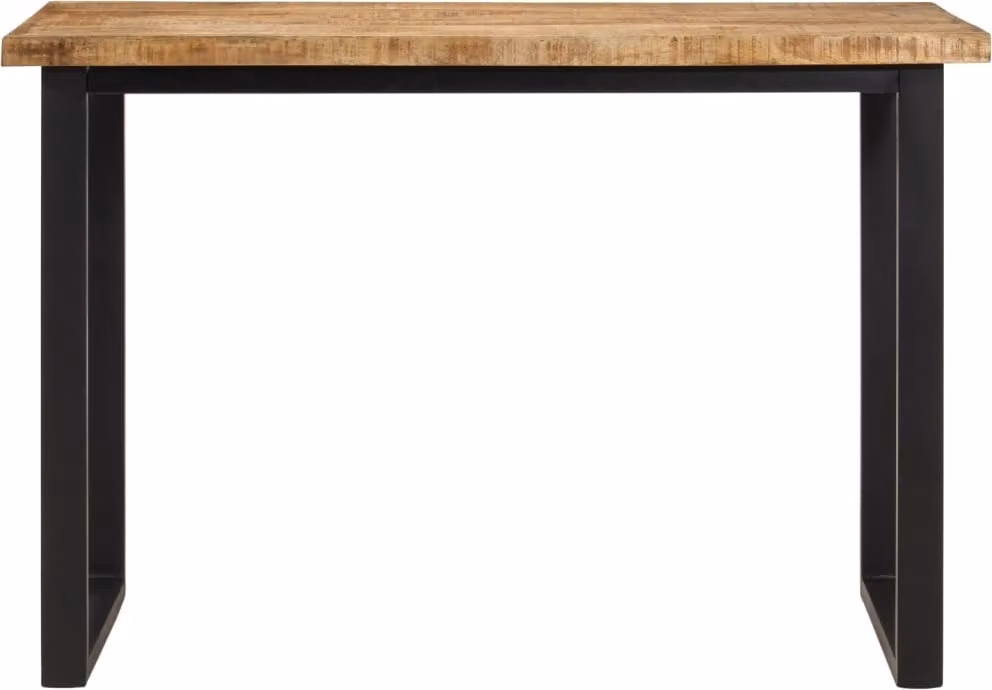 vidaXL Tavolo da pranzo 110x55x75 cm in legno massiccio di mango