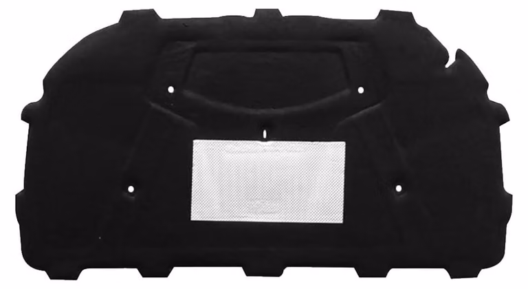 Pannello isolante per cappe, riduzione del calore, assorbimento acustico, colore nero, colore nero