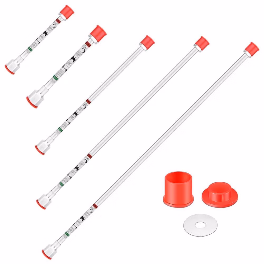 Set di 5 prolunghe per pistola a spruzzo airless, da 20 cm a 100 cm