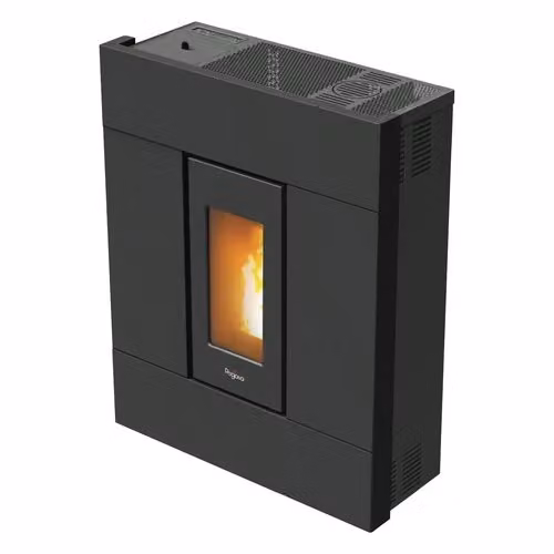Stufa a pellet Pegaso Tabla 7 Slim Antracite 7kW Classe A+ – 2