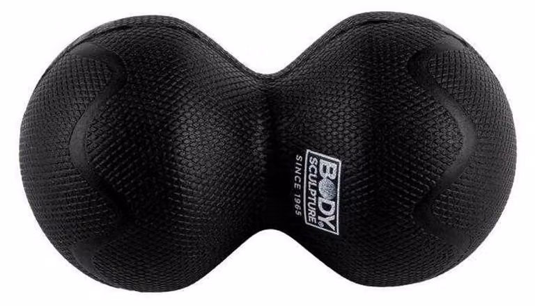 Body Sculpture - Rullo massaggiante, doppia sfera PP11115 (taglia unica) (nero)
