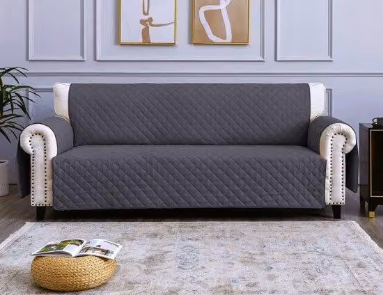 Set da giardino - 4 persone - 220 cm - Grigio scuro