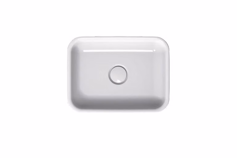 BetteArt lavabo à poser, sans trou pour robinet, sans trop-plein, 300x400x90mm, A180-000, A180-000