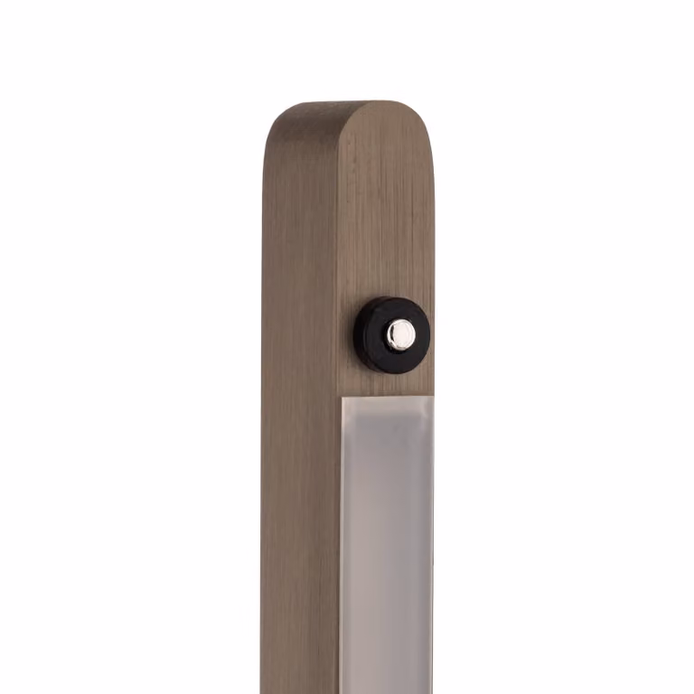Applique da parete a LED Talon Quitani, dimmerabile, Bronzo / Ottone antico, Soggiorno / Sala da pranzo, Alluminio, Moderno, Applique a LED