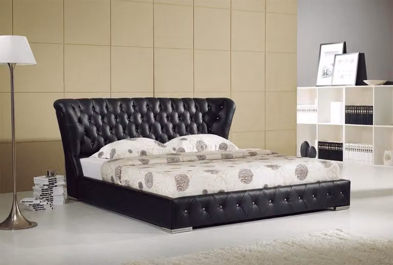 Boxspringbett Designer Polsterbett Bett Betten Hotel Chesterfield Hotelbett
