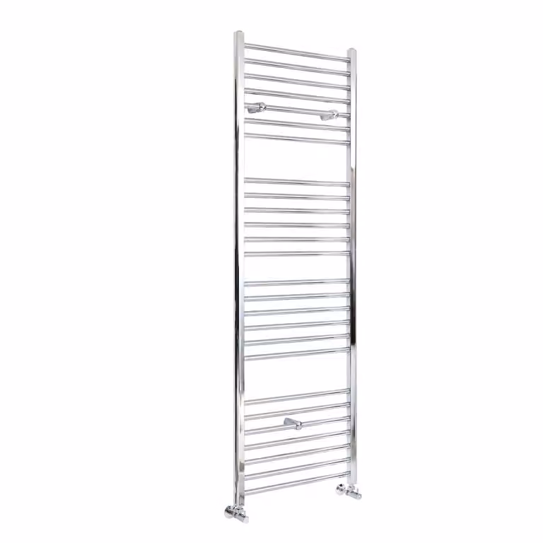 Scaldasalviette Piatto Cromato - Termoarredo Bagno - 1800 x 500mm - 480W - Kent