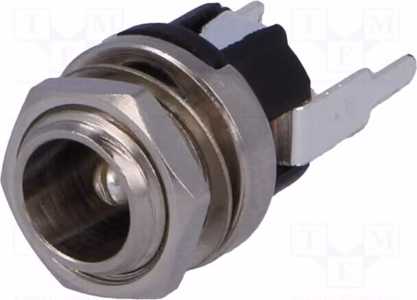 1 connettore per alimentazione DC, 5,5 mm, connettore maschio 5,5/2,1 mm, 2,1 mm, tipo PC-G2.1, per cavi DC