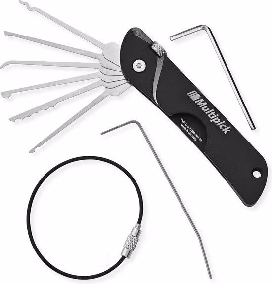 Set di grimaldelli - Attrezzatura migliorata per il lockpicking, per principianti ed esperti