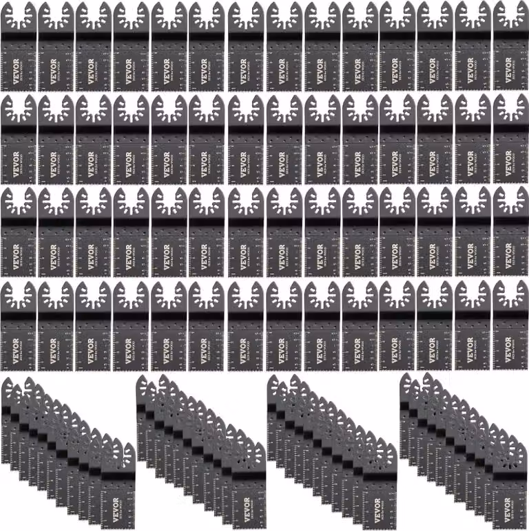100x lame per sega Lame per sega fine oscillante Lama per sega a segmento multitool