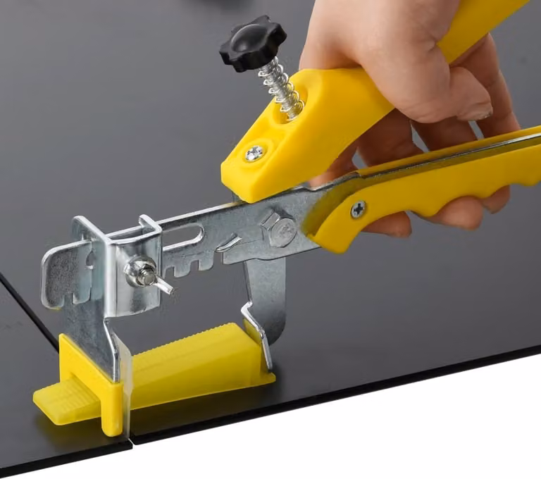 vidaXL Sistema di livellamento per piastrelle 250 cunei 500 clip 2 mm