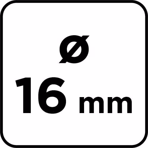 Trapano per calcestruzzo SDS Plus a doppia spirale, 16 x 260 mm