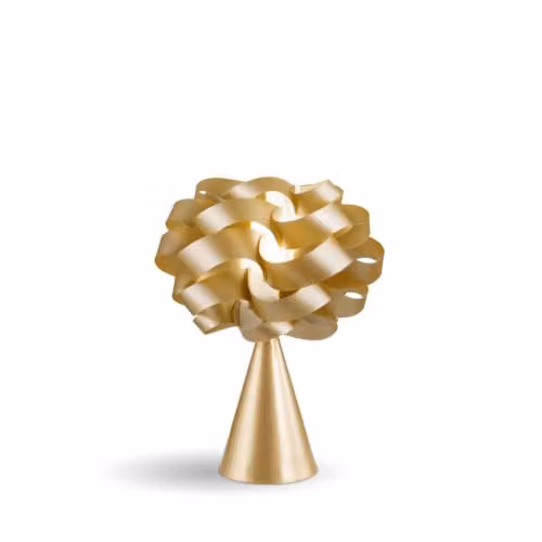 Lampada Ricaricabile Da Tavolo Polilux ® New Gold 1 Luce Led