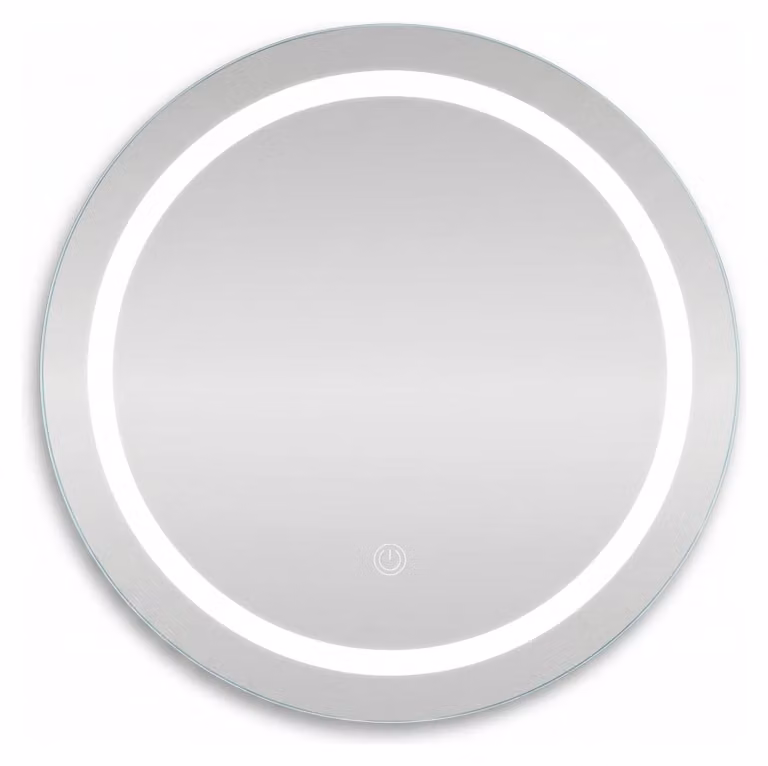 Armadio a specchio SensaHome con illuminazione a LED - Armadio da bagno - 3 colori LED - 60 x 60 cm