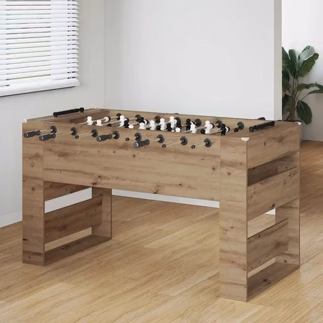 Tavolo da Foosball Rovere Artigianale 146,5 x 74 x 85 cm 3378206