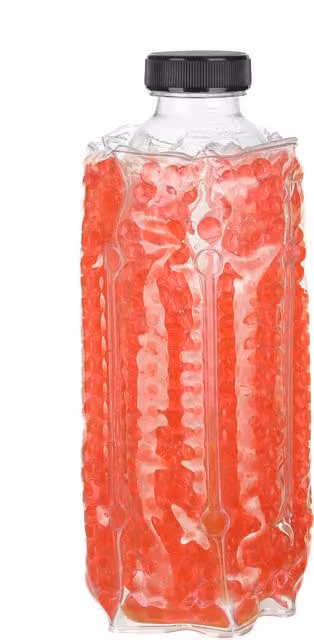 Fascia refrigerante in gel per bottiglia KASANOVA, colore rosso