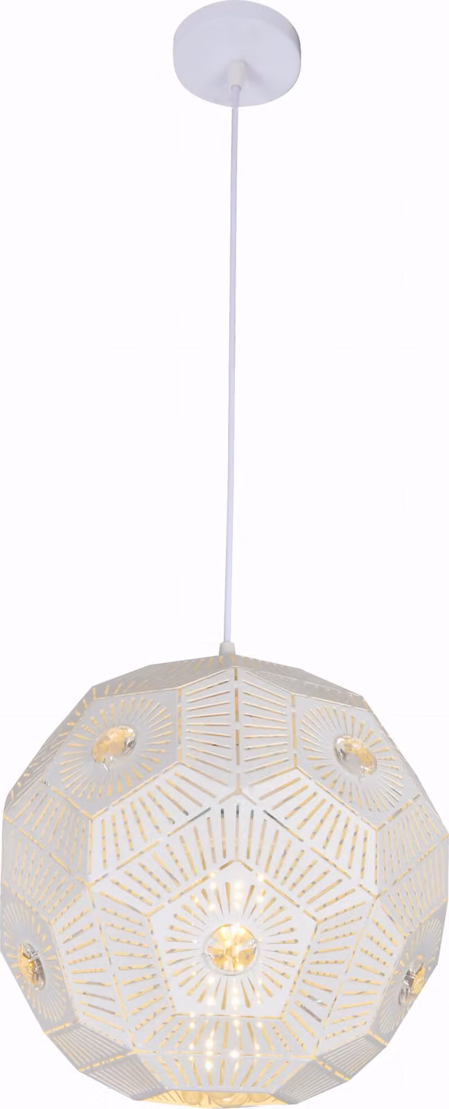 Candellux EUPHORIA lampada a sospensione 31-69689 bianco