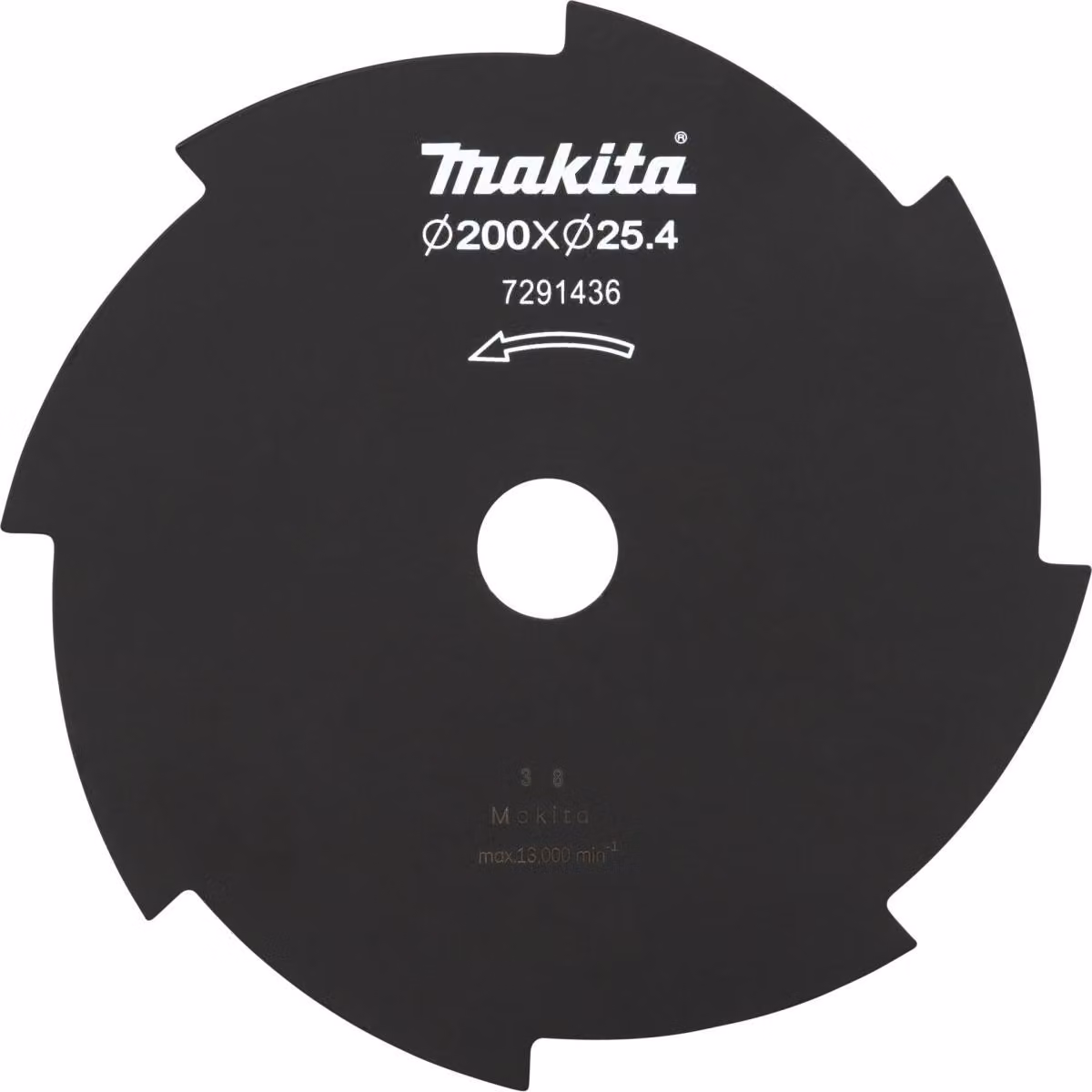 Makita 191Y44-2 Lama a 8 denti per turbinare 200 mm