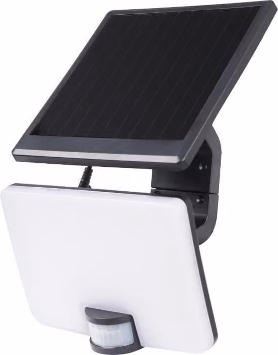 Faretto LED con sensore di movimento RETLUX RSL 258, 1200 lm, raggio d'azione 6 m, 2 intensità, opzione solare, durata 80000 ore