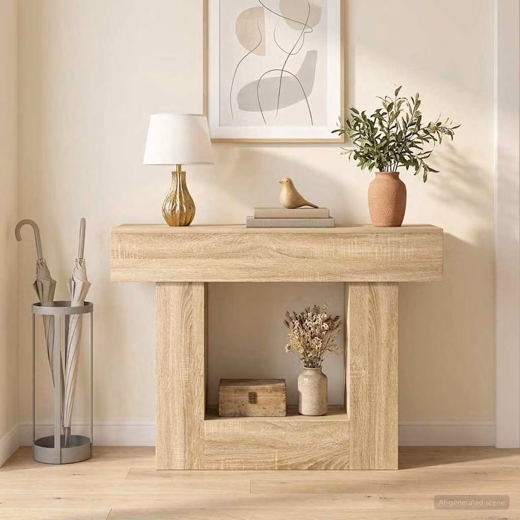 Mobile moderno vidaXL in rovere sonoma, L/P/H: 101 x 30 x 74 cm