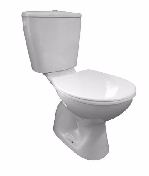 Aqualine Miguel - WC combinato, scarico inferiore, bianco LC2258