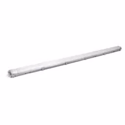 Lampada a LED per ambienti umidi, 1,5 metri, grado di protezione IP65 – Kit completo comprensivo di 2 tubi LED da 4000K, luce bianca neutra | 5280 lumen