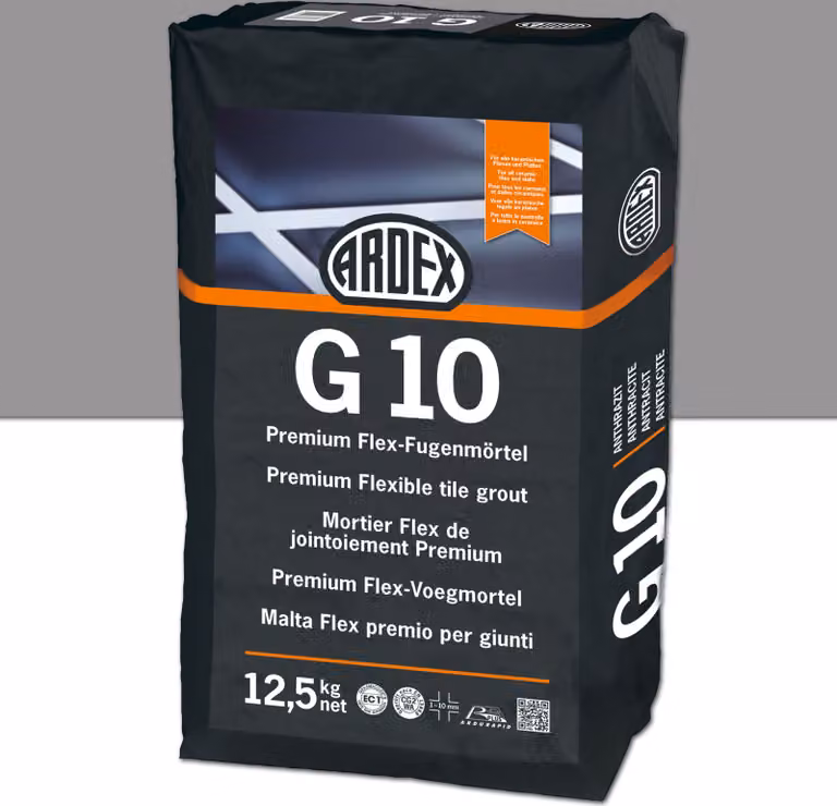 ARDEX G10 Premium Flex-Fugenmörtel Grau 12,5kg Sack