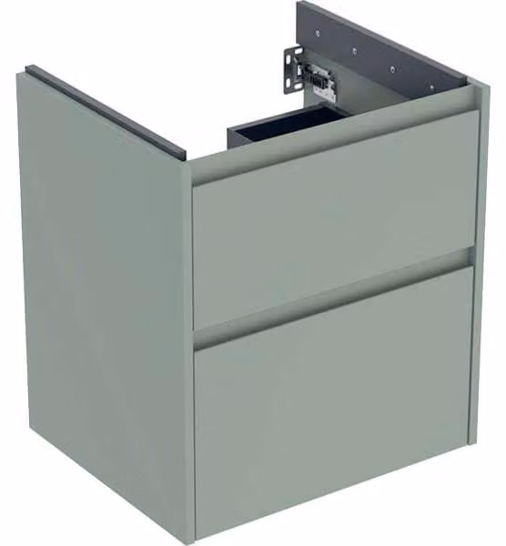 Geberit Renova Plan armoire sous lavabo, avec deux tiroirs, 54,6x60,6x44,6cm, 504.026.IK.1, 504.026.IK.1