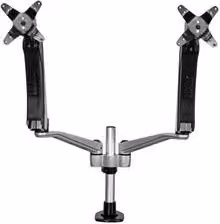 Supporto Doppio Monitor con Bracci Articolati Startech.Com ARMDUAL30 Silver e Black VESA 100 x 100 fino a 20 Kg
